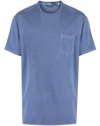 Polo Ralph Lauren チェストポケット Tシャツ - ブルー