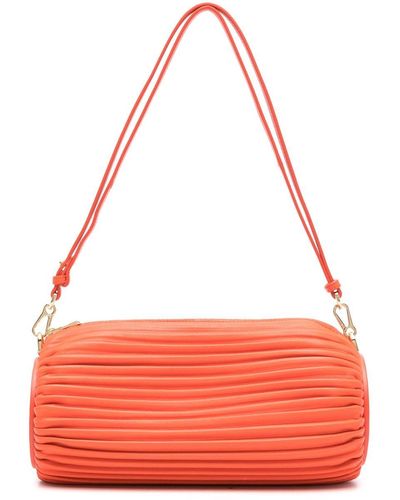 Loewe Sac porté épaule Bracelet Pouch en cuir - Rouge