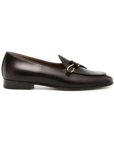 Edhen Milano Comporta Leather Loafers - Zwart