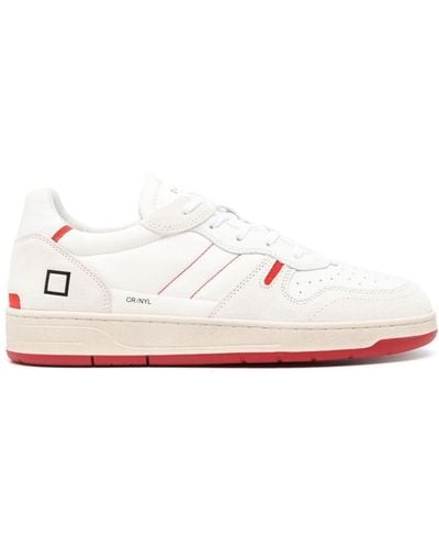 Date Court 2.0 Leather Sneakers - Pink