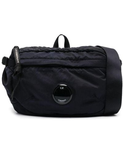 C.P. Company Lens-detail Padded Shoulder Bag - Black