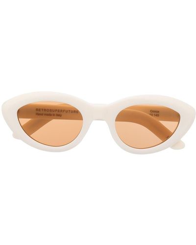 Retrosuperfuture Cocca Cat-eye Sunglasses - White