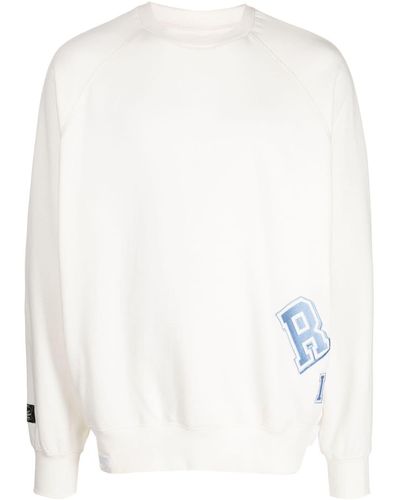 Izzue Sweatshirt mit Logo-Print - Weiß