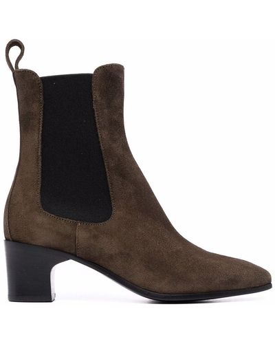 Pierre Hardy Melody Suede Chelsea Boots - Green