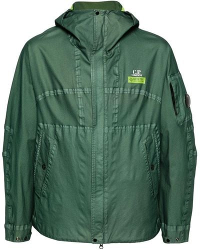 C.P. Company Gore G-type Hooded Jacket - Green