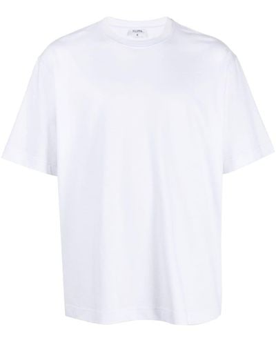 Filippa K Camiseta con cuello redondo - Blanco