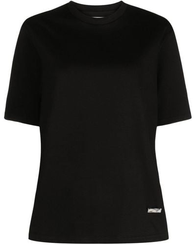 Jil Sander T-shirt con stampa - Nero