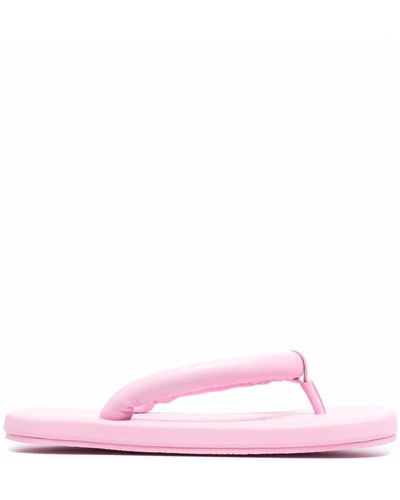 Camper Teenslippers Met Gewatteerde Band - Roze