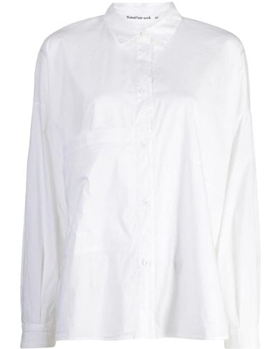 Transit Blouse Met Zakdetail - Wit