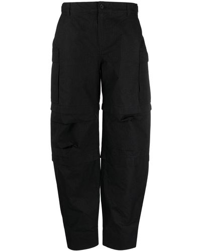 Wardrobe NYC Pantalon en coton à poches cargo - Noir