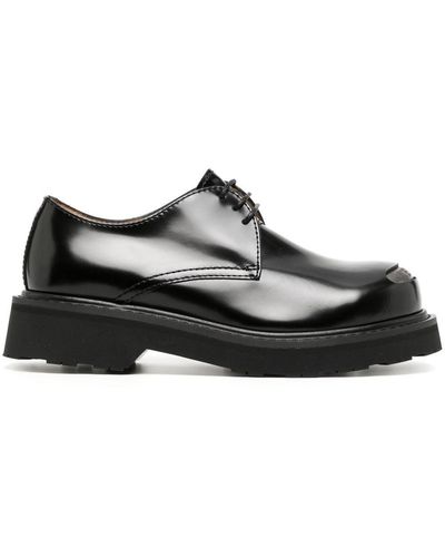 KENZO Smile Lace-up Derby Shoes - Black