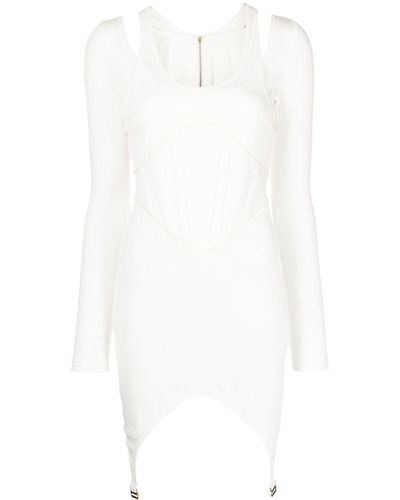 Dion Lee Fin Corset Dress - White