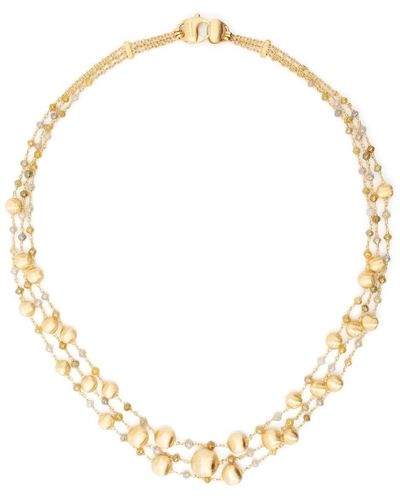 Marco Bicego 18kt Yellow Gold Diamond Necklace - Metallic