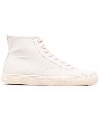 Maison Mihara Yasuhiro General Scale High-top Sneakers - White
