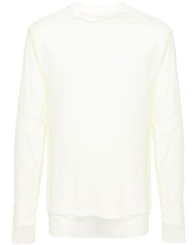 Jil Sander T-Shirt im Layering-Look - Weiß