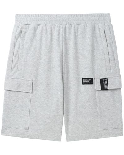 Izzue Cotton Track Shorts - Gray