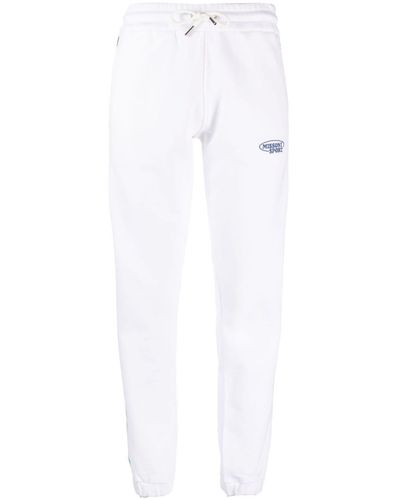Missoni Pantaloni sportivi con dettaglio a righe - Bianco