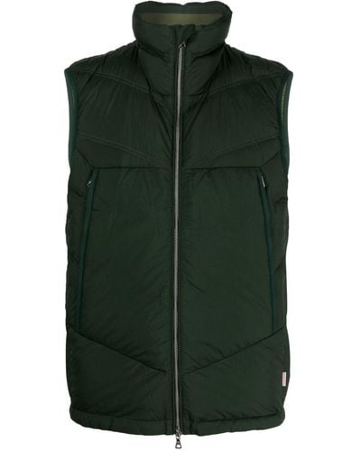 Orlebar Brown Quilted Zip-up Gilet - Green