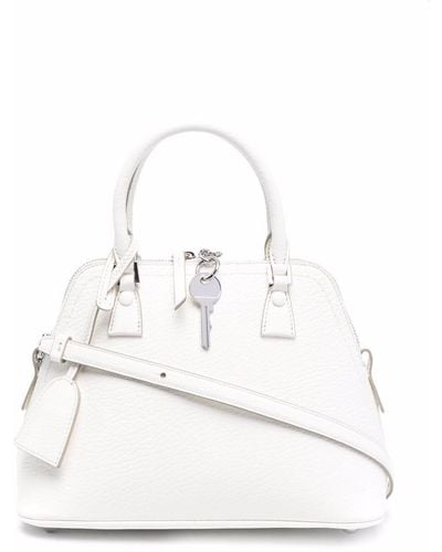 Maison Margiela Mini 5AC Handtasche - Weiß