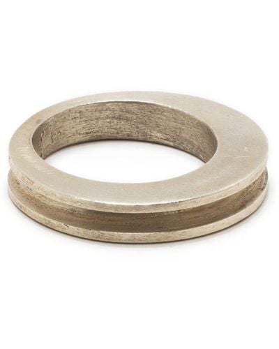 Parts Of 4 Crescent Channel Ring - White