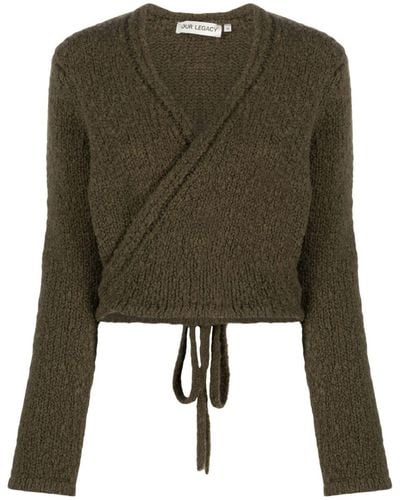 Our Legacy Wrap Knit - Green