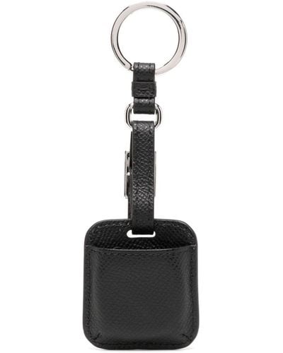 Bally Schlüsselanhänger mit Logo-Prägung - Schwarz