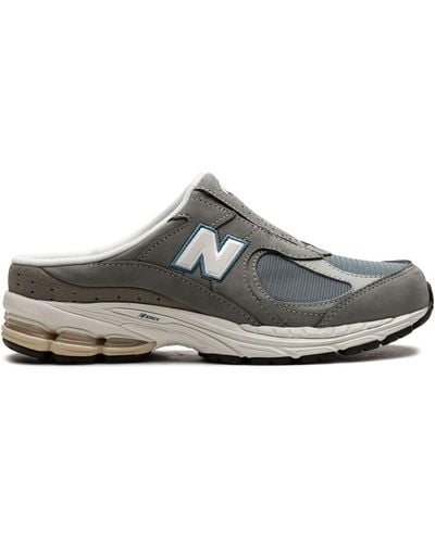 New Balance 2002r "marblehead" Sneaker Mules - Gray