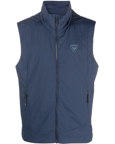 Rossignol Logo-print Zip-up Jacket - Blue