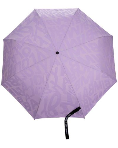 Bimba Y Lola Logo-print Umbrella - Purple