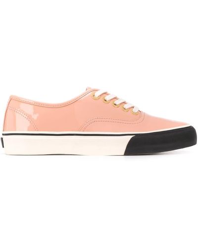 Fumito Ganryu Sneakers con effetto verniciato - Rosa