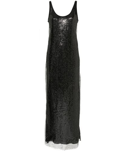 Rag & Bone Marcie Sequined Maxi Dress - Black