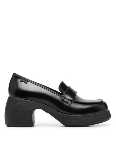 Camper Thelma 65mm Heeled Loafers - Black
