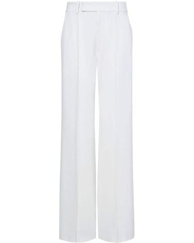 Proenza Schouler Pantalon de tailleur à coupe ample - Blanc