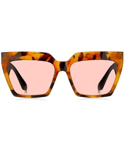 Etro Tailoring Cat-eye Sunglasses - Brown