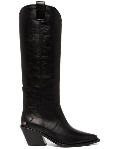 Anine Bing Tania Knee-high Boots - Black