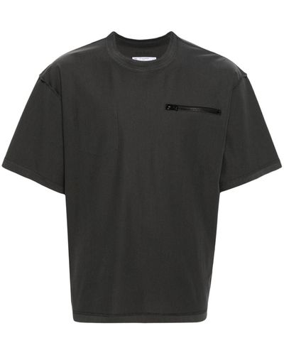 Sacai チェストポケット Tシャツ - ブラック