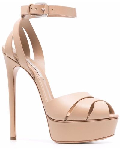 Casadei Open-toe Platform Sandals - Multicolour