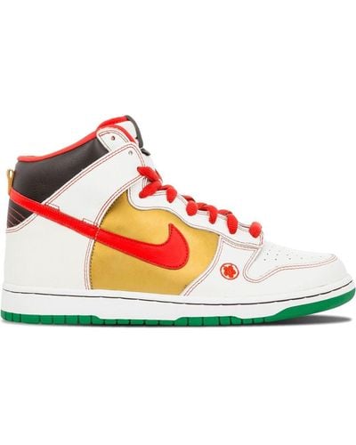 Nike Dunk High Pro Sb "money Cat" Sneakers - Multicolor