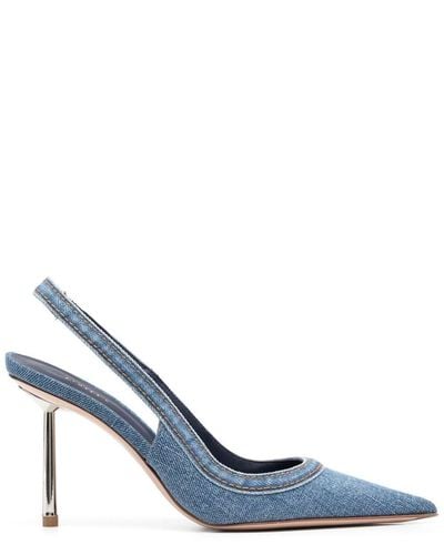 Le Silla Zapatos de tacón Bella con tira trasera - Azul