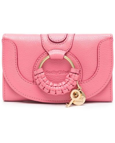 See By Chloé Hana Leather Wallet - Pink