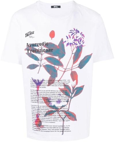 Msftsrep T-Shirt mit grafischem Print - Weiß