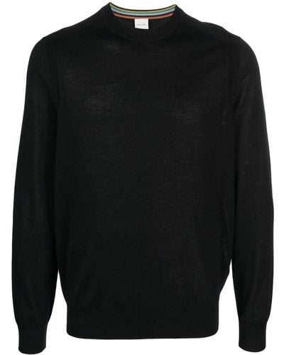Paul Smith Fine-knit Sweatshirt - Black