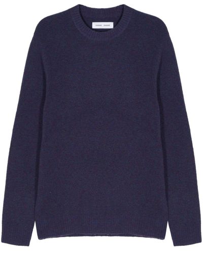 Samsøe & Samsøe Long-sleeve Sweater - Blue