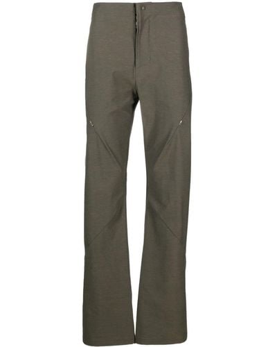 Post Archive Faction PAF 5.1 Flared Trousers - Grey
