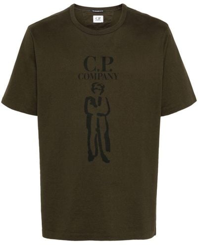 C.P. Company ロゴ Tスカート - グリーン