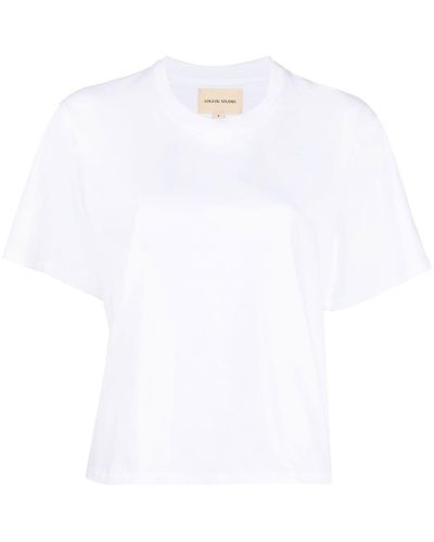 Loulou Studio Relaxed Short-sleeve T-shirt - White