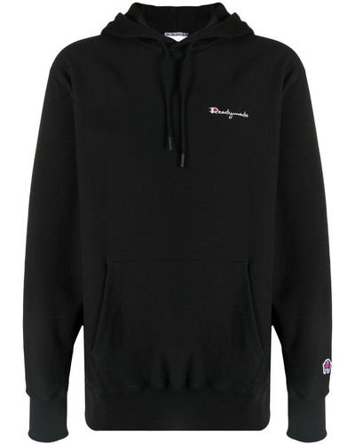 READYMADE Embroidered Hoodie - Black