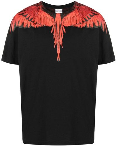 Marcelo Burlon T-shirt Icon Wings en coton - Noir