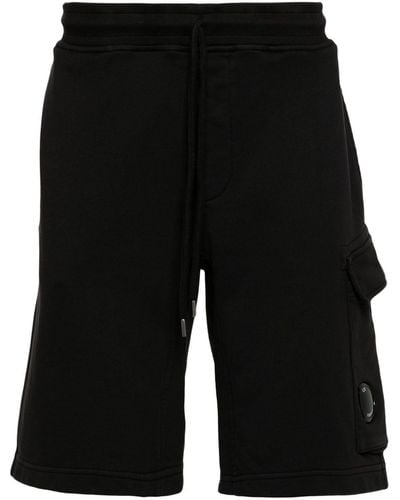 C.P. Company Pantalones cortos de deporte Diagonal - Negro