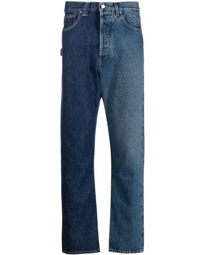 Ambush Halbhohe Straight-Leg-Jeans - Blau